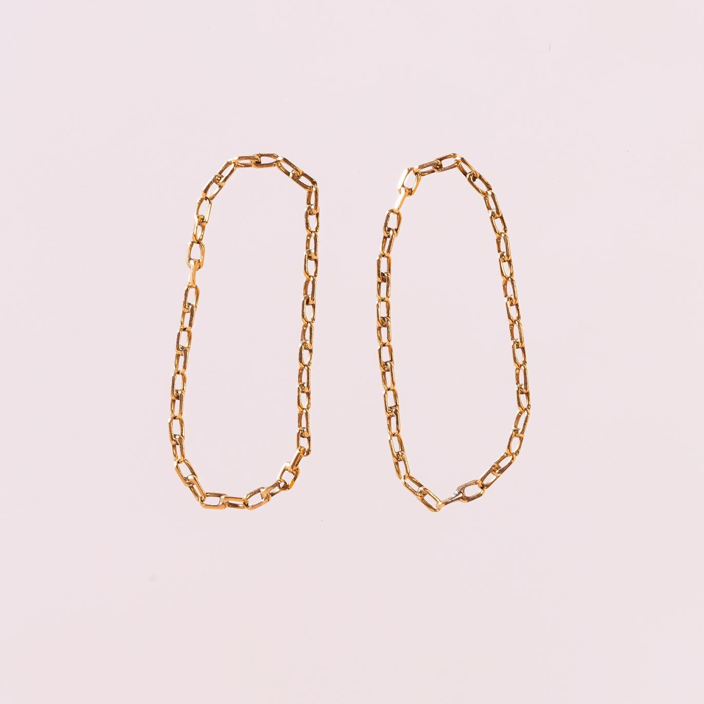 Par de anillos en oro 18 K