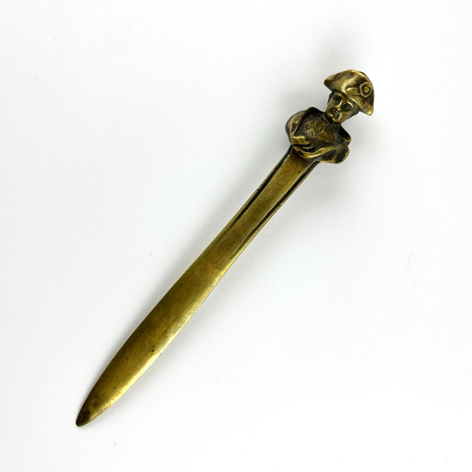 Abrecartas en bronce "Napoleón"