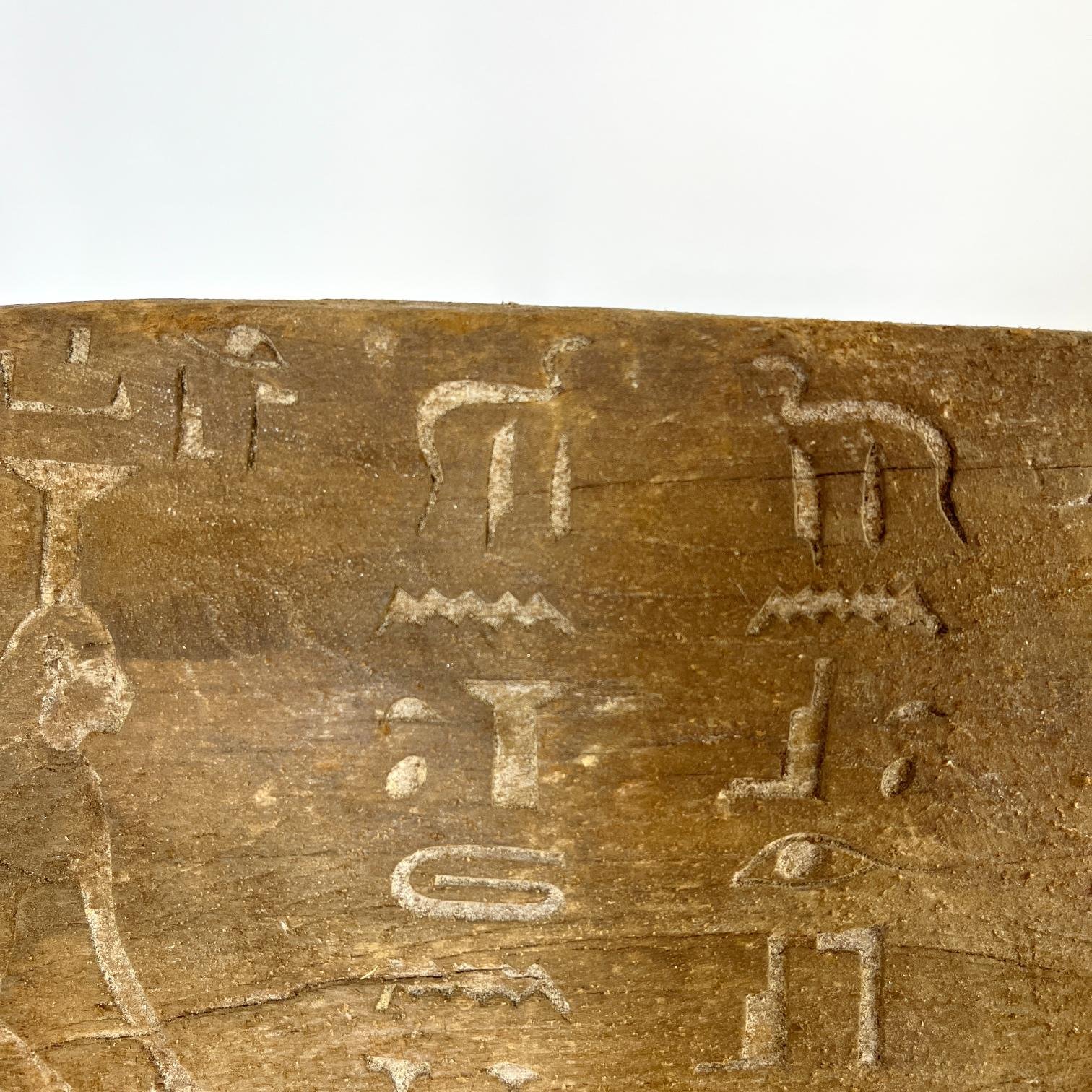 Fragmento de sarcófago egipcio - Imagen 3