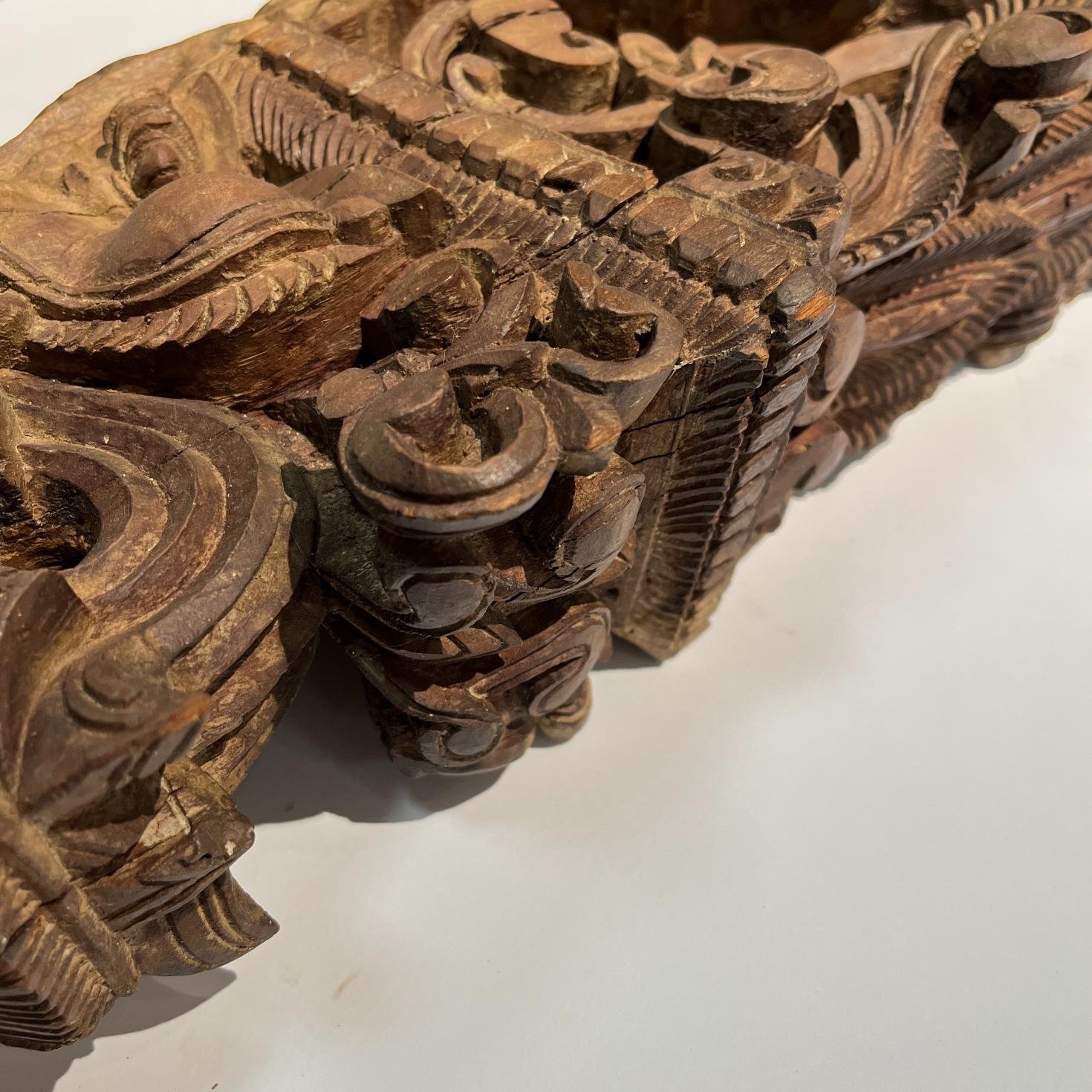 Ménsula india en madera - Imagen 5