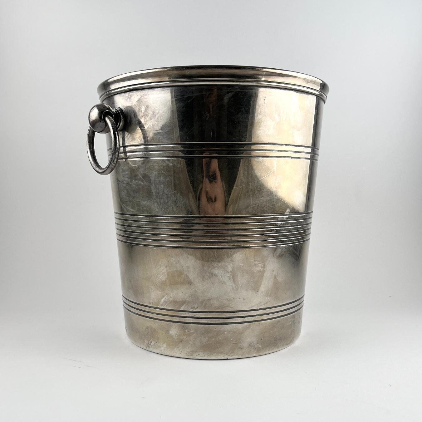 Champagnera metal plateado Christofle