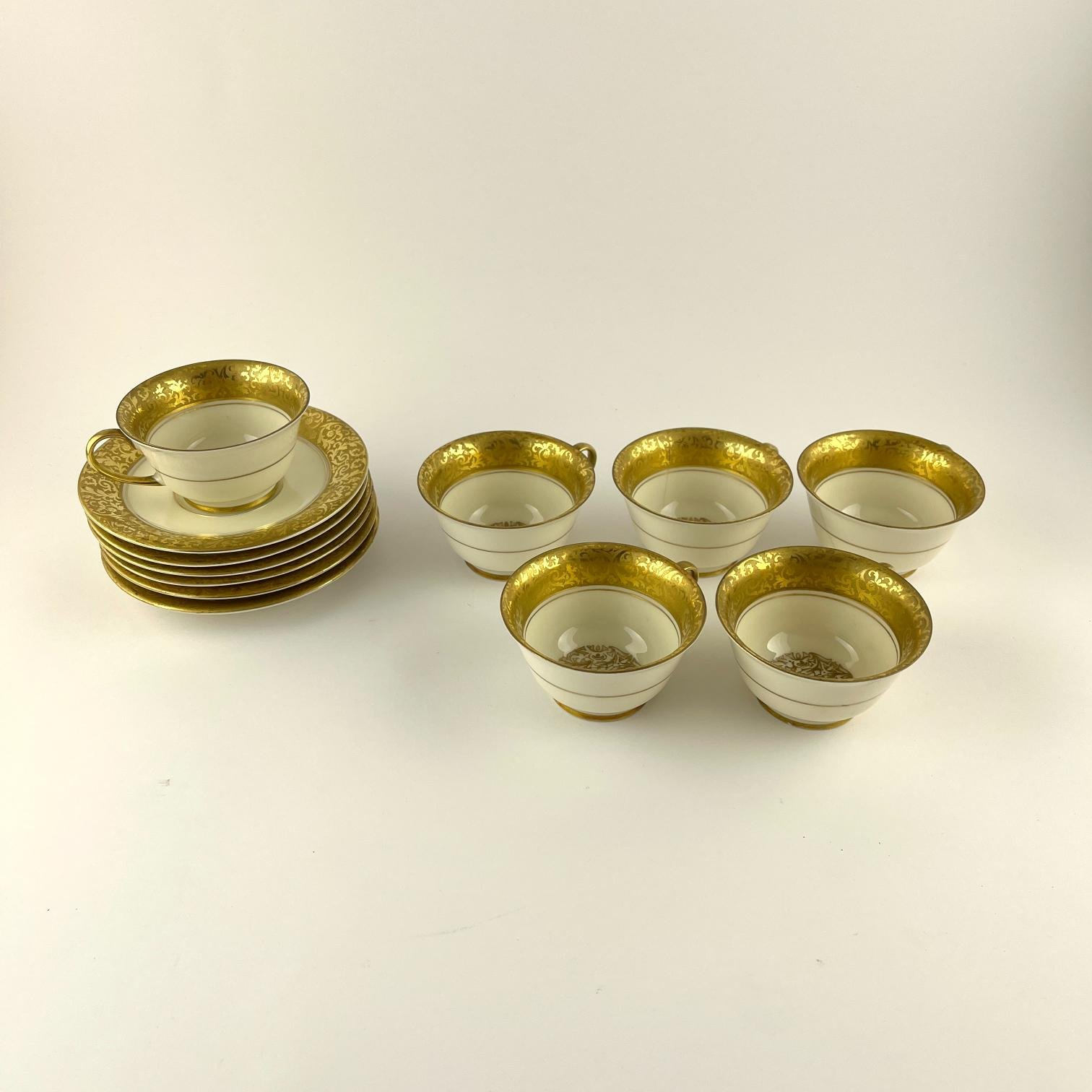 Juego de pocillos en porcelana Rosenthal