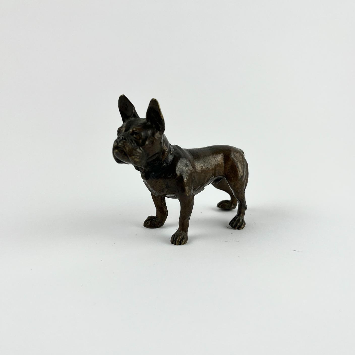 Escultura en bronce "Bulldog"