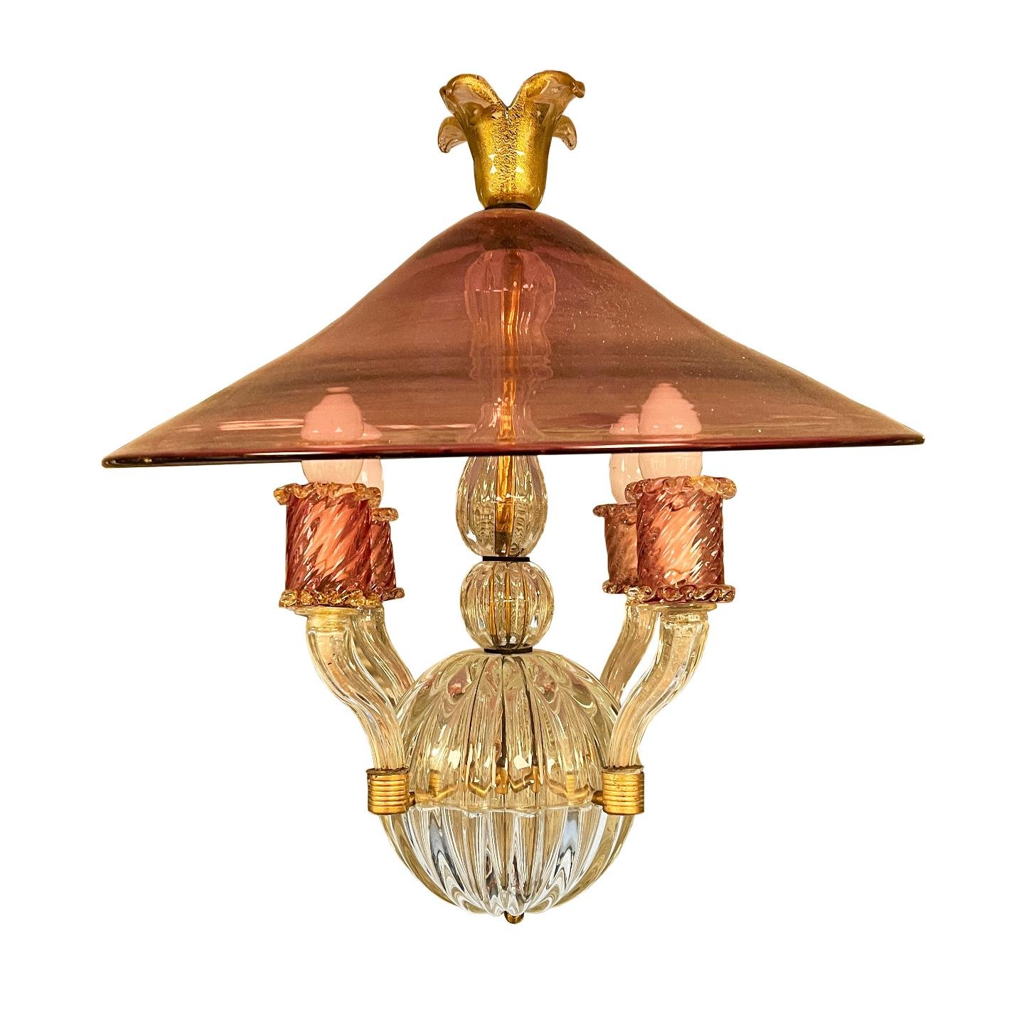 Araña en cristal de Murano