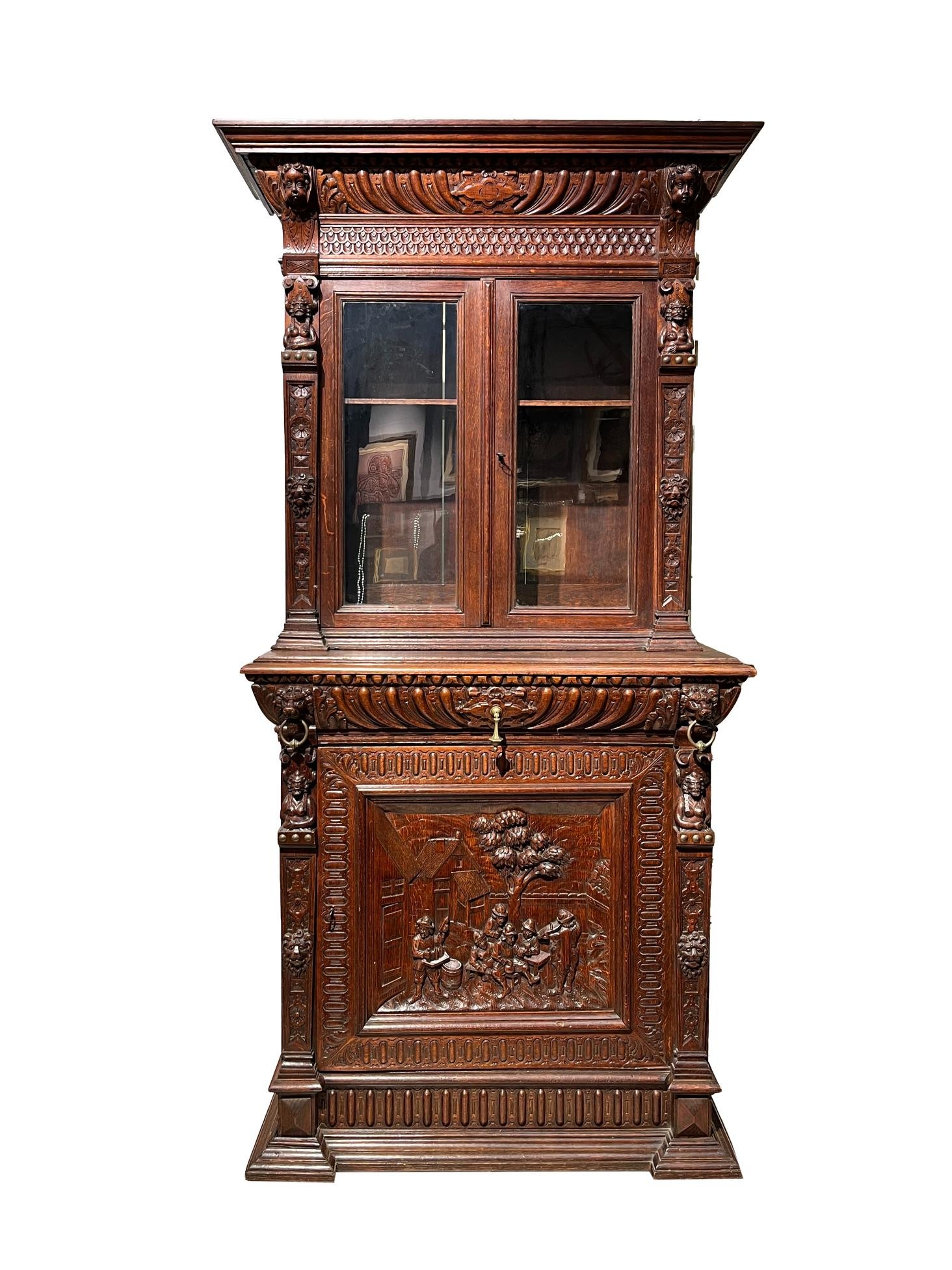 Mueble holandés en roble