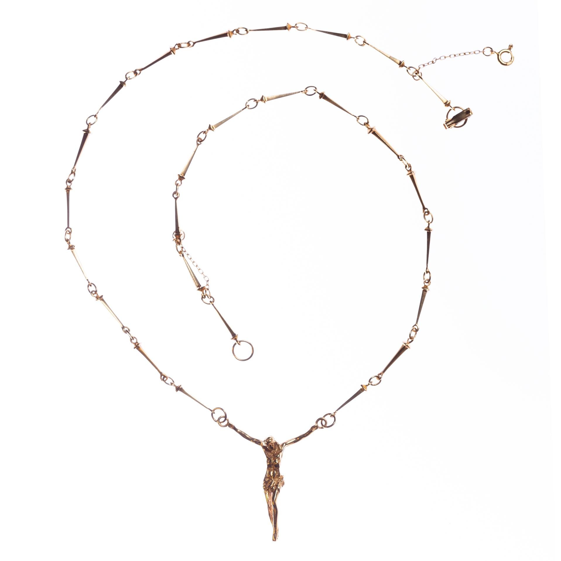 Crucifiijo en oro 18 K "Salvador Dalí"