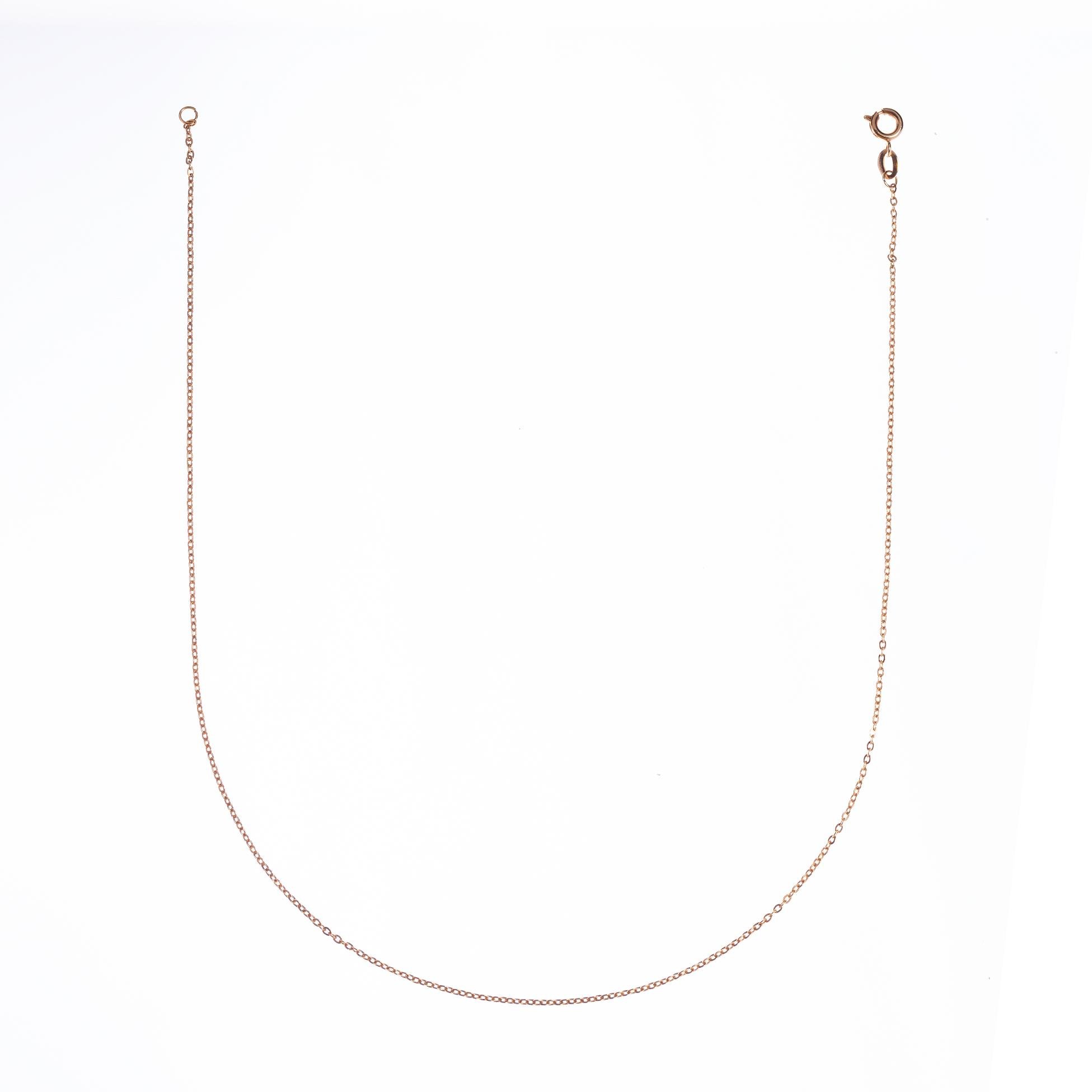 Cadena enchapada en oro 18 K