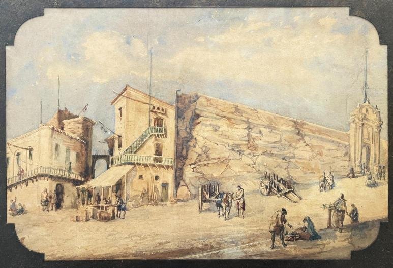 Montevideo. Mercado viejo.