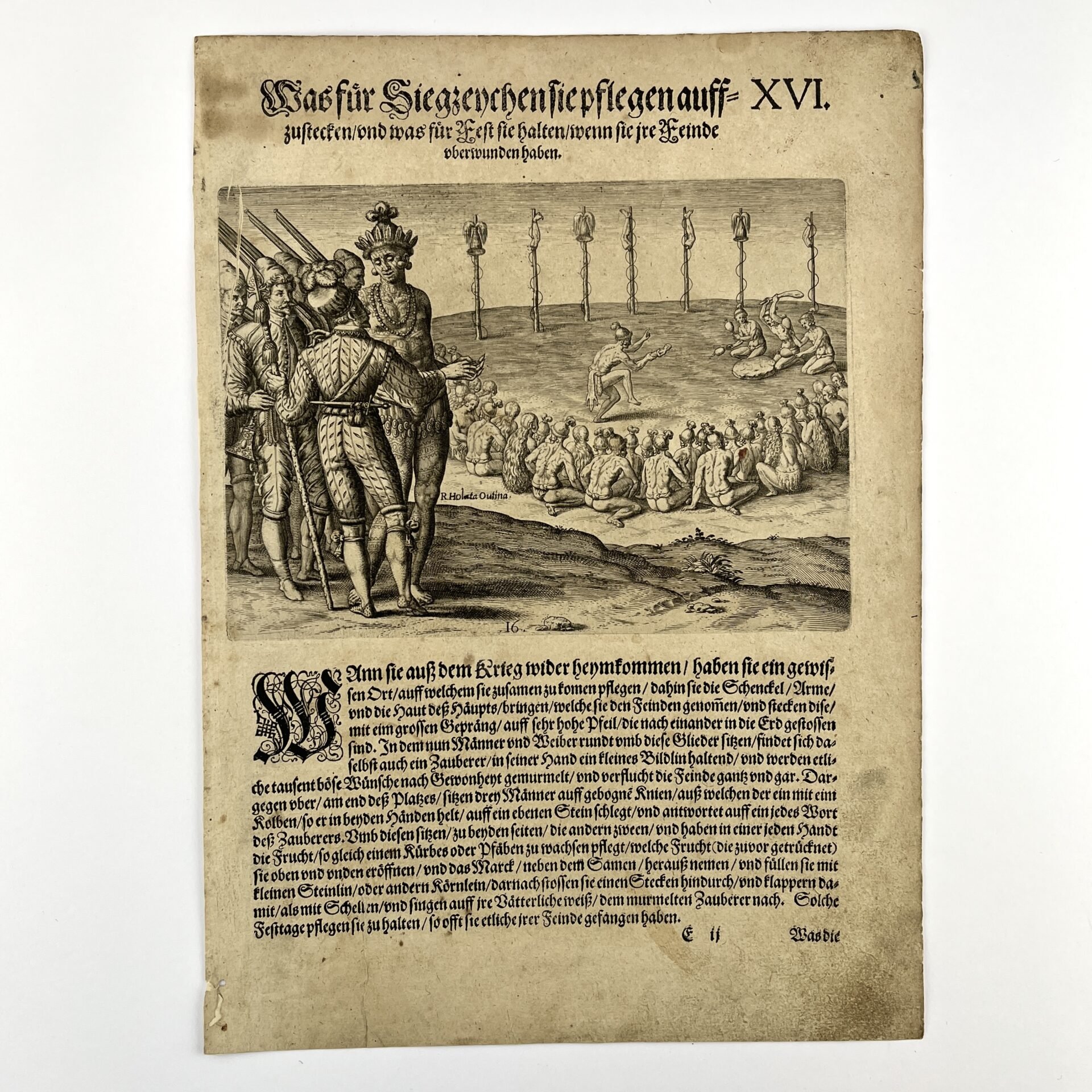 THÉODORE DE BRYXVI. Was für Siegsenchen die pflegen aufstecken und was für Fest sie halten wenn sie ihre Feinde überwunden haben.