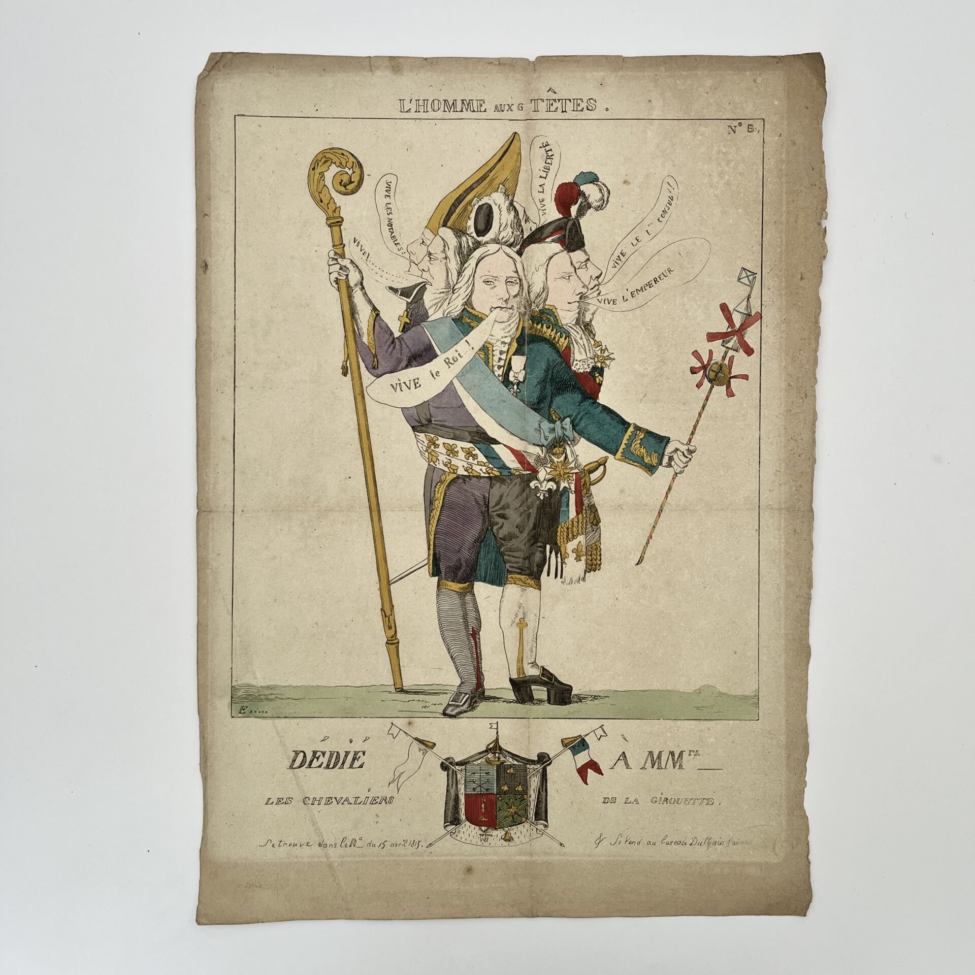 ANÓNIMO FRANCÉSL´Homme aux 6 Tetes