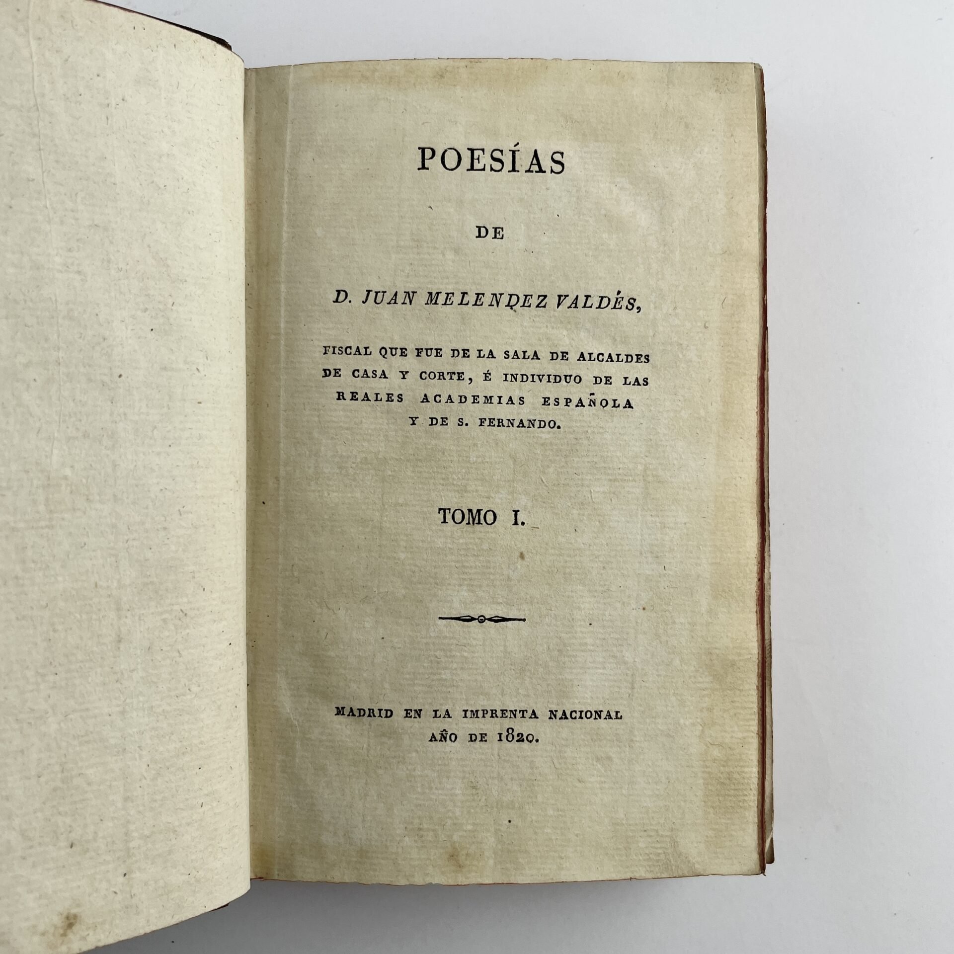 JUAN MELÉNDEZ VALDÉSPoesías