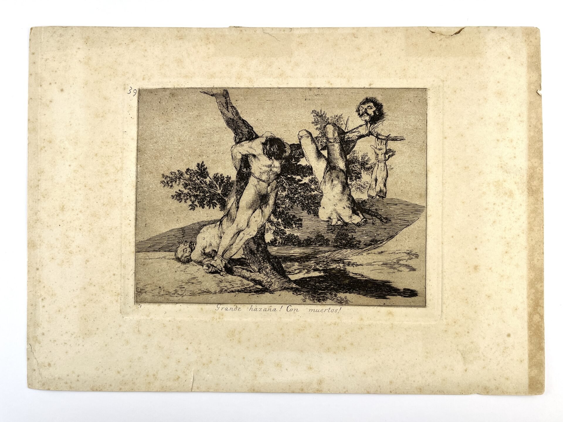 FRANCISCO DE GOYAGrande hazaña! Con muertos!