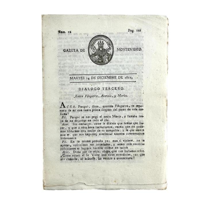 Gazeta de Montevideo. 1811.