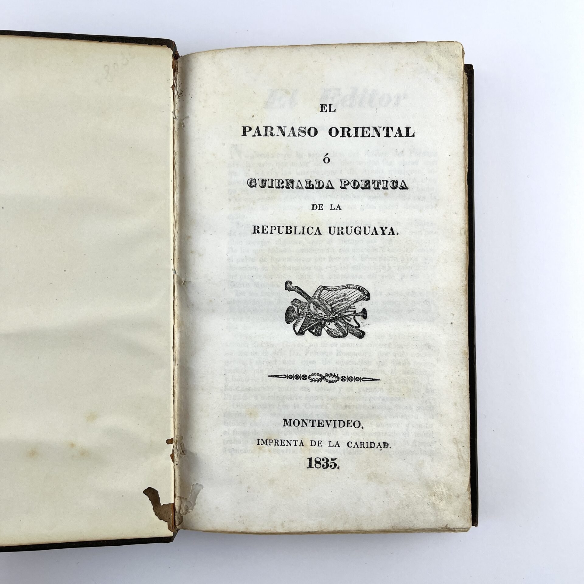 El Parnaso Oriental o Guirnalda poética de la República Uruguaya