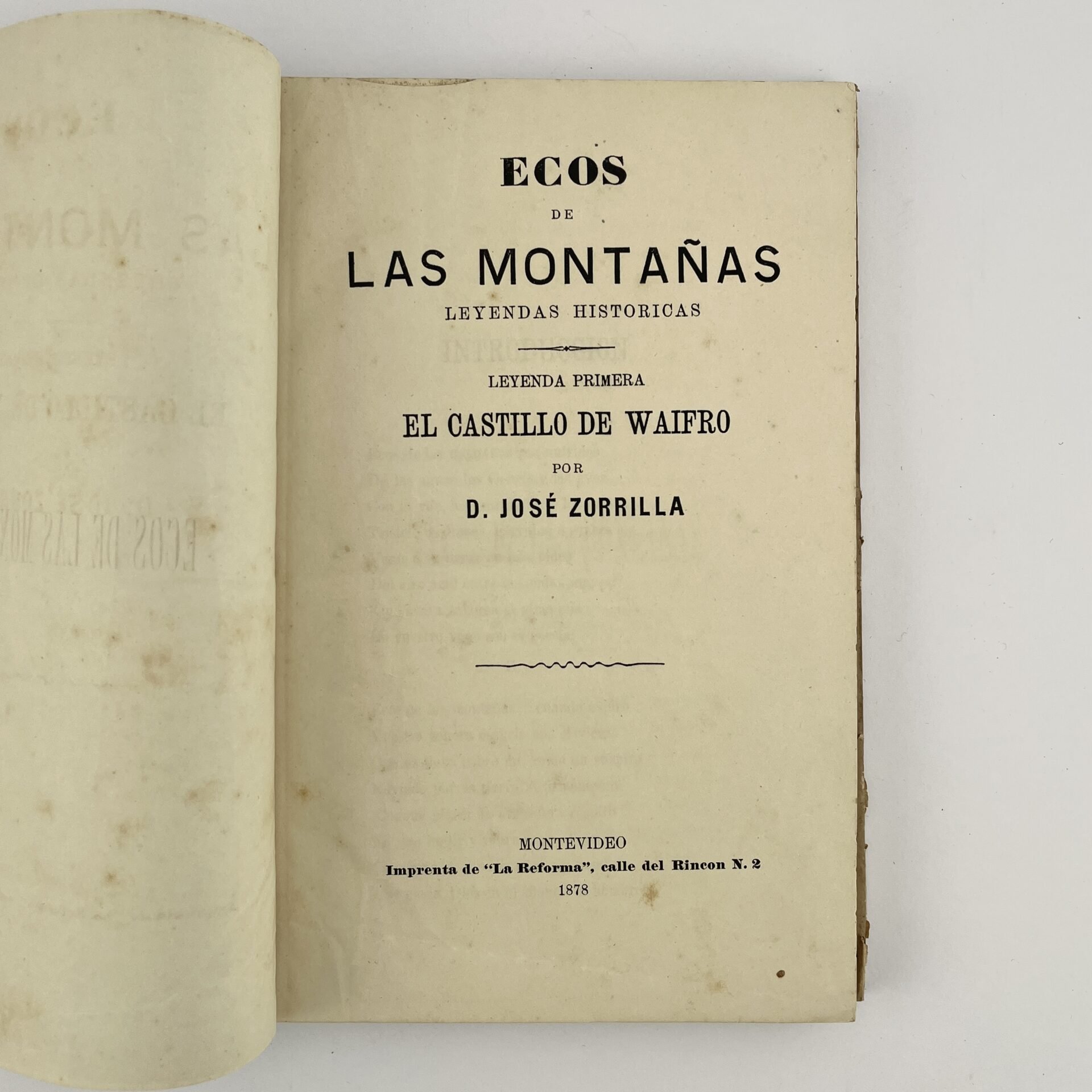 JOSÉ ZORRILLAEcos de las montañas