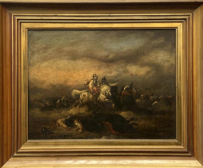 IGNACIO MANZONI. Escena de guerra. - Imagen 2