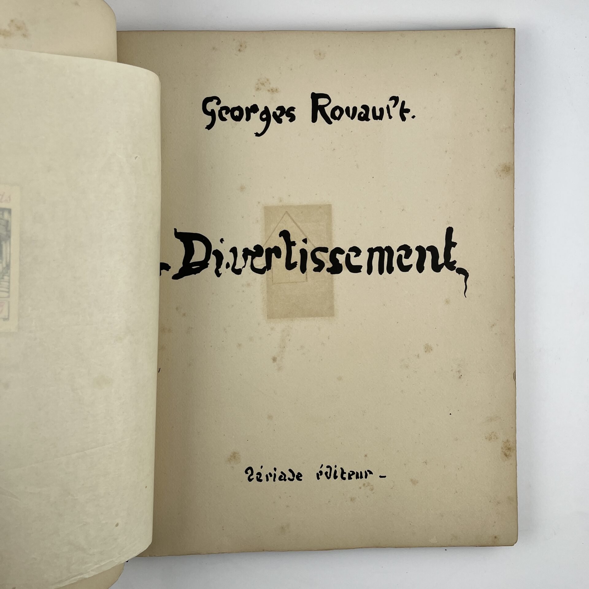 GEORGES ROUAULTDivertissement