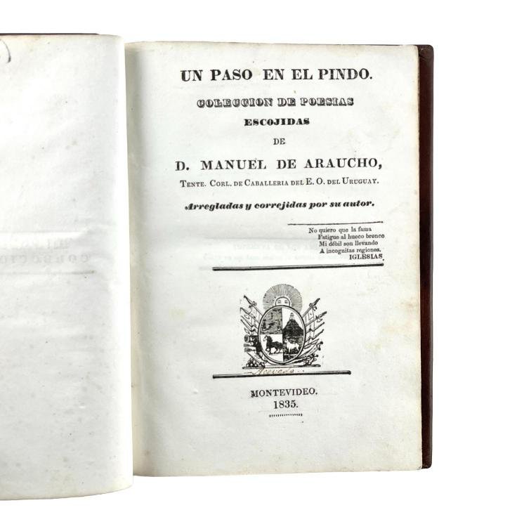 MANUEL ARAUCHO.
Un paso en el Pindo.