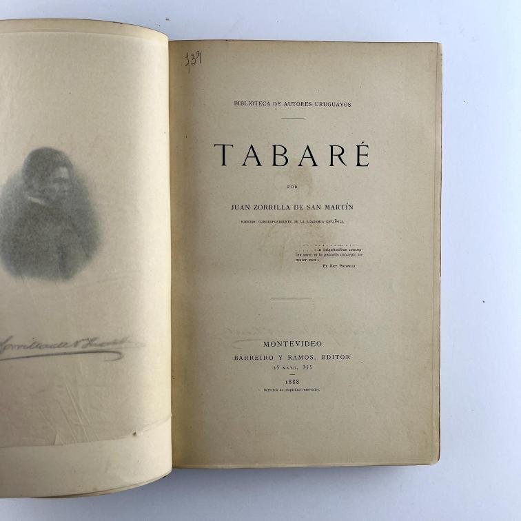 JUAN ZORRILLA DE SAN MARTÍN.
Tabaré.