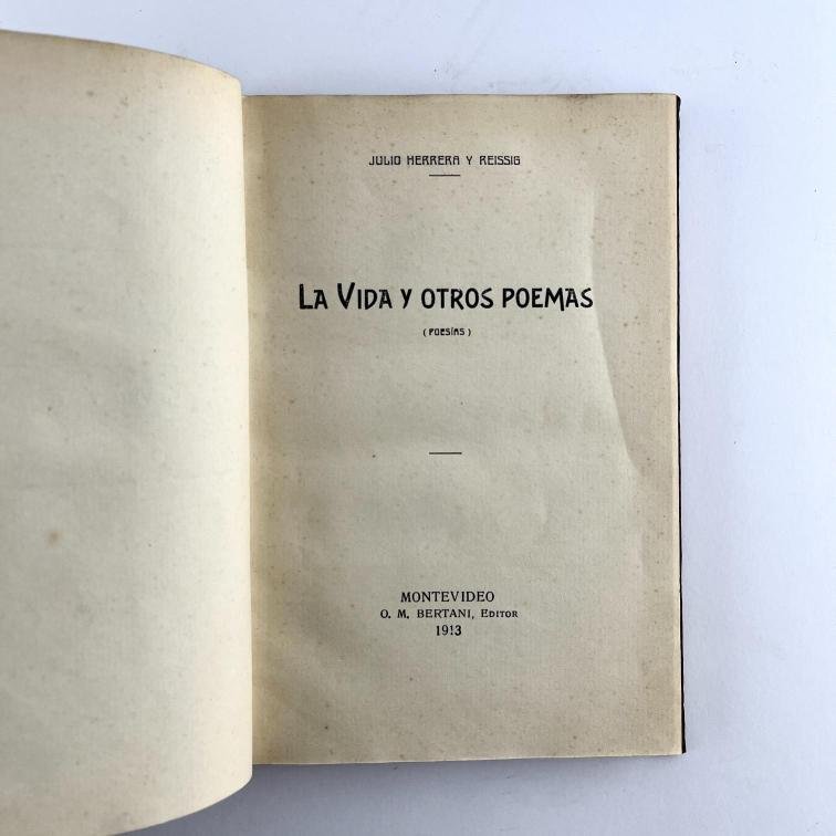 JULIO HERRERA Y REISSIG.
Obras completas. - Imagen 2