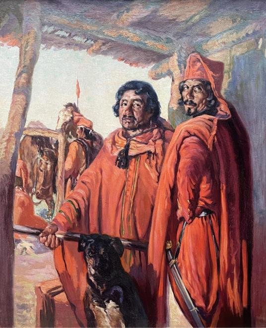 CESÁREO BERNALDO DE QUIRÓS. Los jefes o Los vigías.