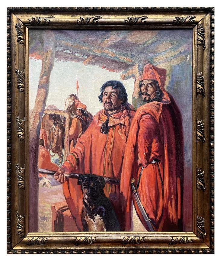 CESÁREO BERNALDO DE QUIRÓS. Los jefes o Los vigías. - Imagen 2