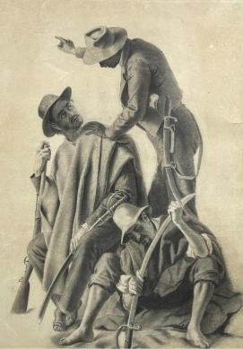 JUAN MANUEL BLANES. Estudio “Juramento 33 orientales”.