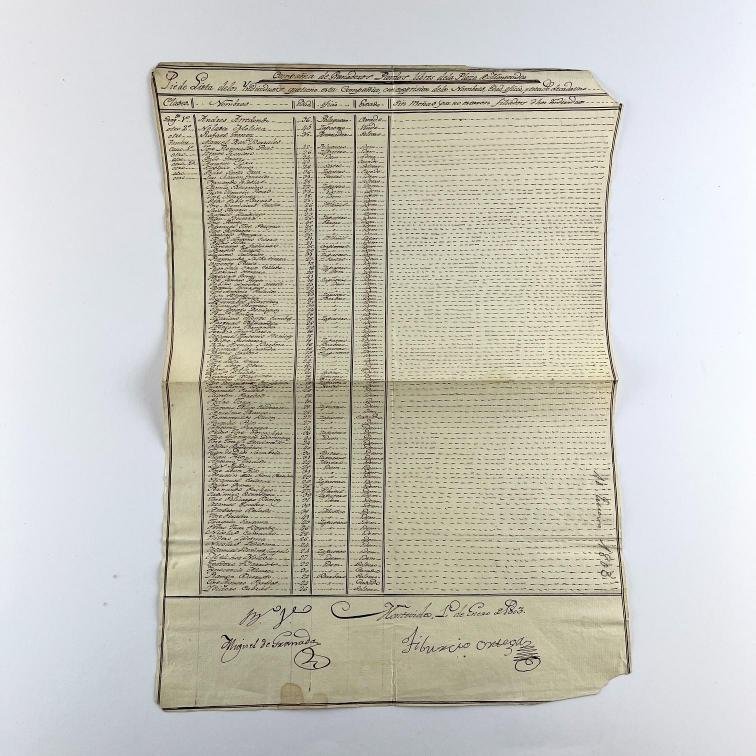 Compañía de Granaderos Pardos libres de la Plaza de Montevideo. 1803.