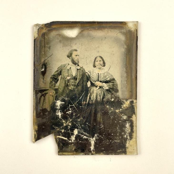 AMBROTIPISTA NO IDENTIFICADO.
Matrimonio rioplatense. - Imagen 2