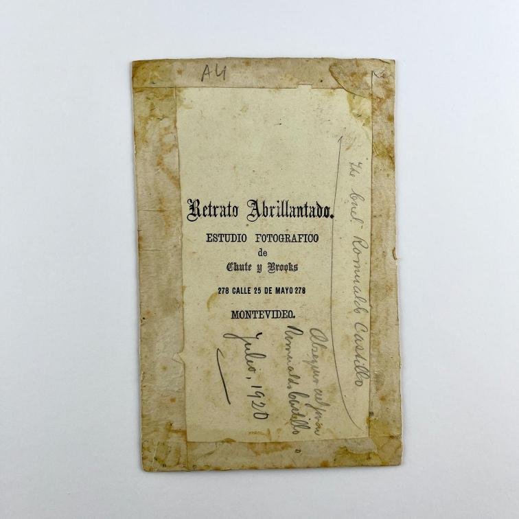 CHUTE & BROOKS.
Retrato del Tte. Coronel Romualdo Castillo. - Imagen 2