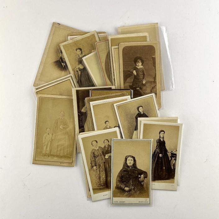 FOTÓGRAFOS VARIOS.
Retratos. 1870.