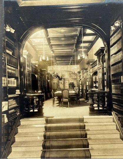 Palacio del Libro. Salón de Lectura. 1920.