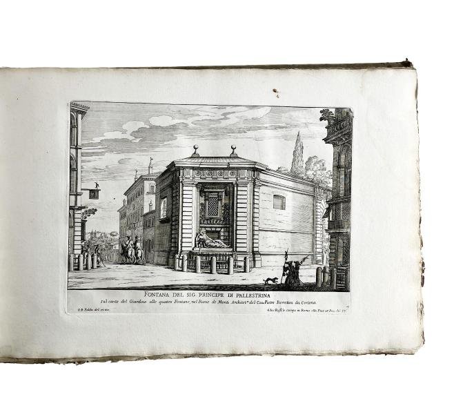 GIOVANNI BATTISTA FALDA - GIOVANNI FRANCESCO VENTURINI. Le Fontane di Roma nelle piazze, e lvoghi pvblici della citta, con li loro prospetti, come sono al presente. - Imagen 2