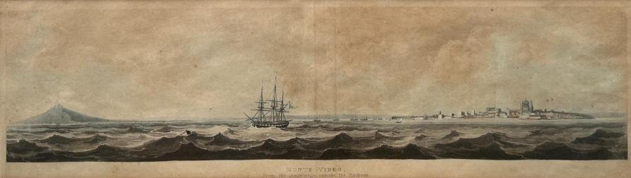 EMERIC E. VIDAL. Monte Video, From the Anchorage outside the Harbour.