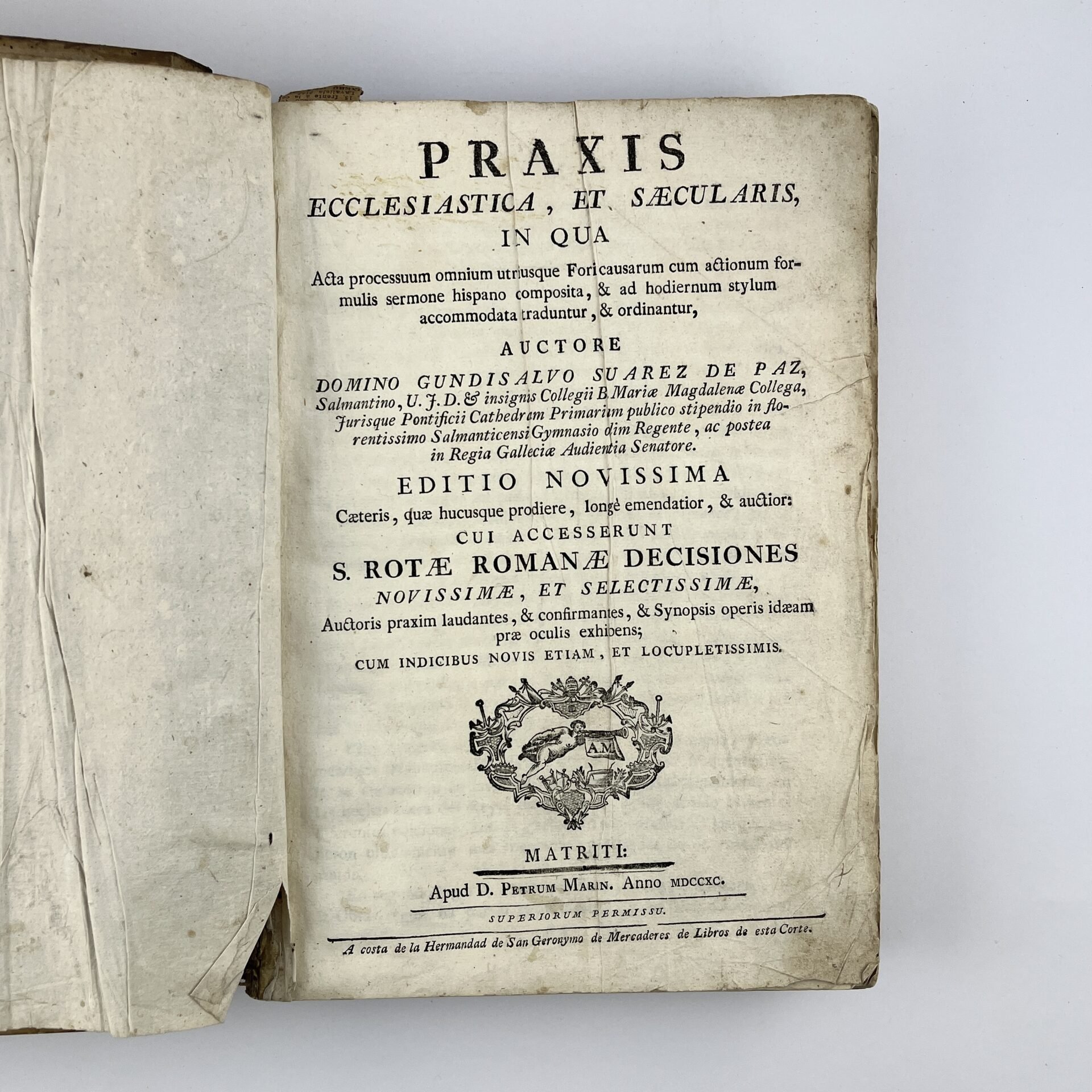 GUNDISALVO SUÁREZ DE PAZPraxis Ecclesiastica, et Saecularis, in qua (..)