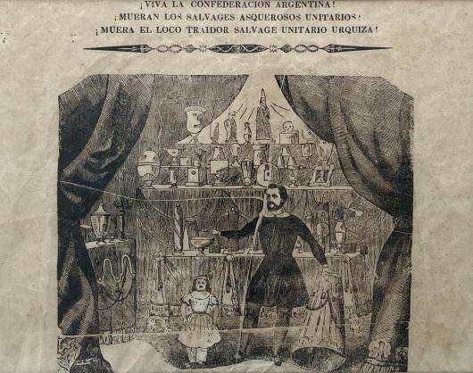 Iconografía federal. Buenos Aires. 1851.