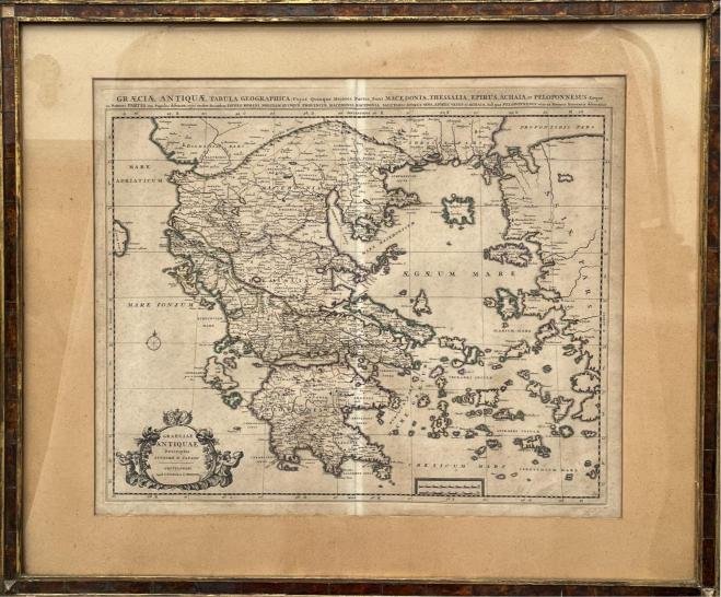 NICOLAS SANSON. Graeciae Antiquae. - Imagen 2