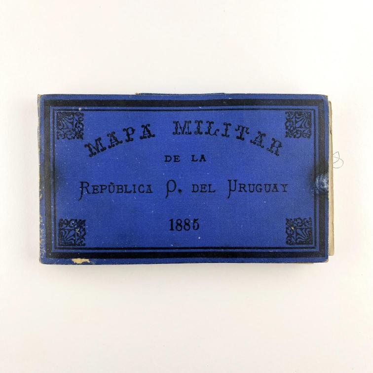 ROBERTO ARMENIO. Mapa Militar de la República O. del Uruguay. - Imagen 2