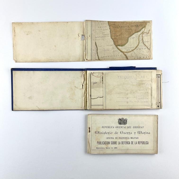 ROBERTO ARMENIO. Mapa Militar de la República O. del Uruguay. - Imagen 3
