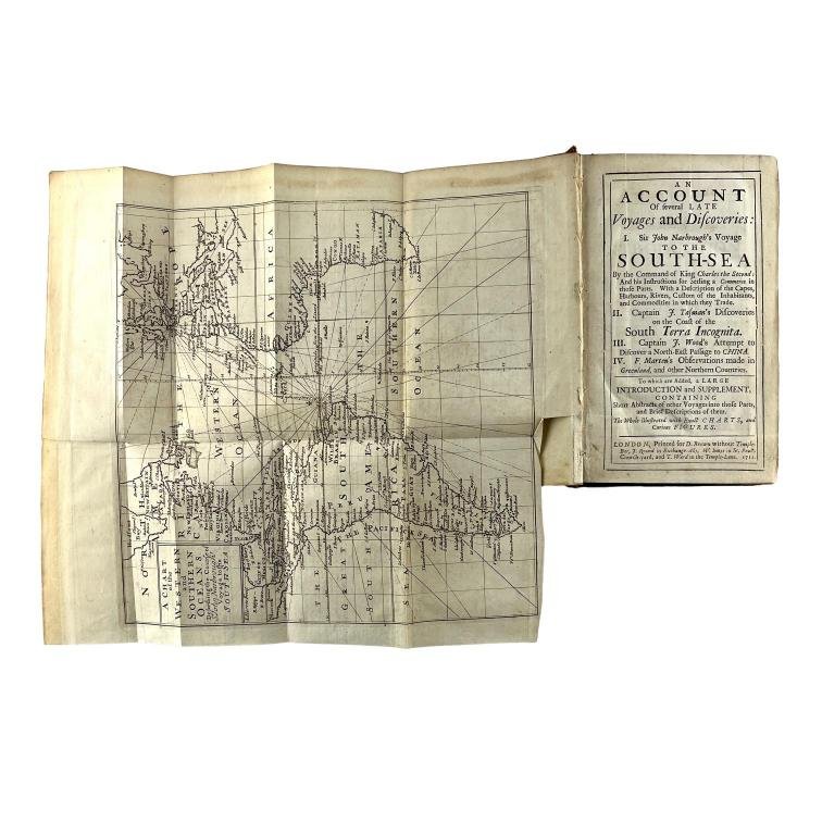JOHN NARBOROUGH. An Account of several late Voyages and Discoveries: I. Sir John Narbrough’s Voyage to the South-sea. - Imagen 2