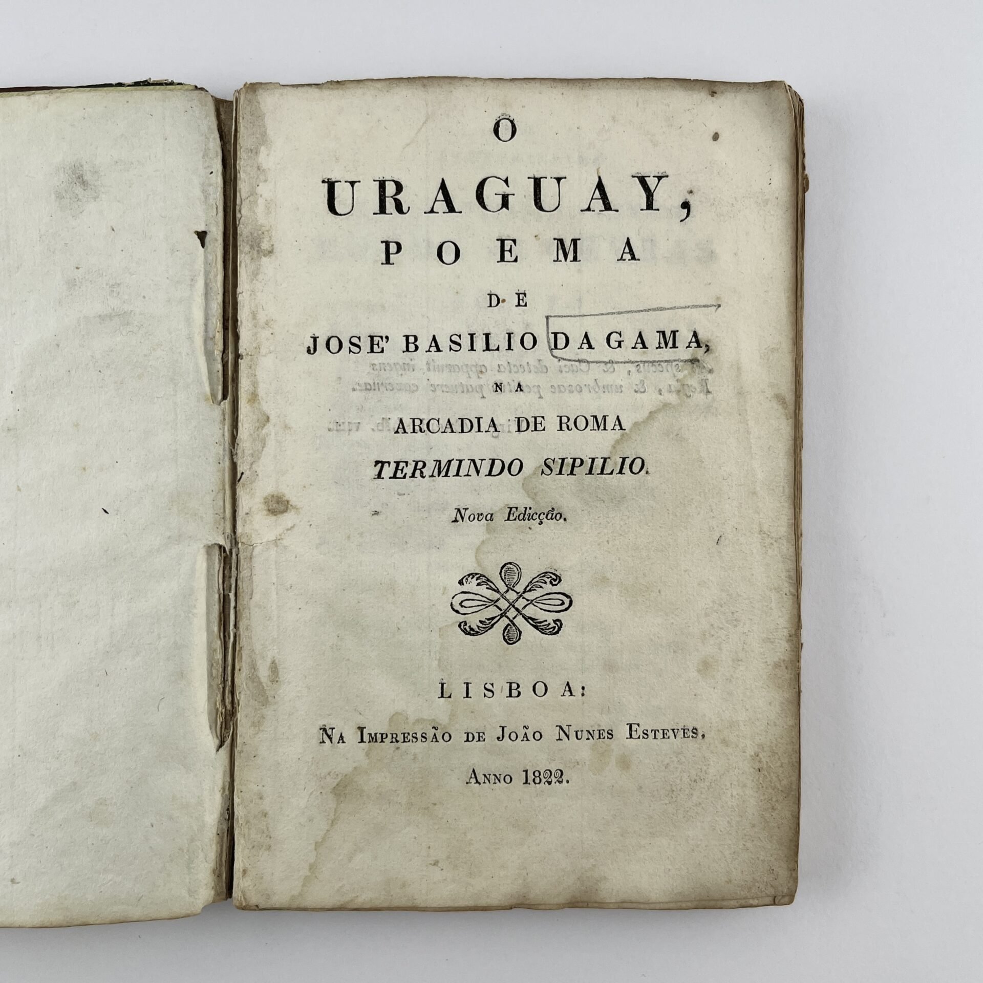JOSÉ BASILIO DA GAMAO Uraguay, poema (...)