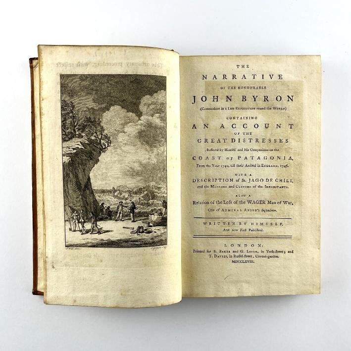 JOHN BYRON. The narrative of the Honourable John Bayron (...)