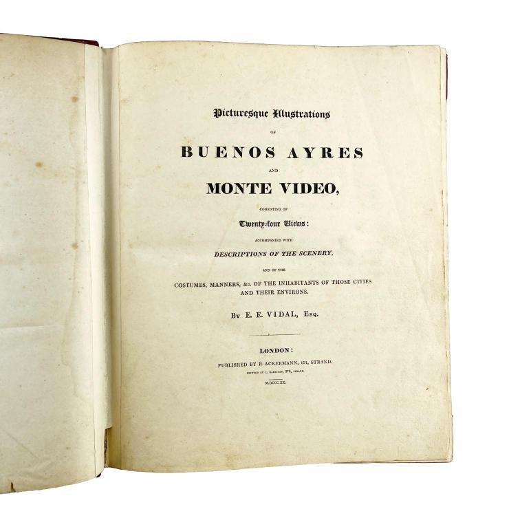 EMERIC E. VIDAL. Buenos Ayres and Monte Video, consisting of (…)