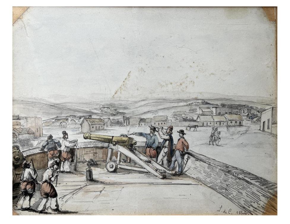 L. DE C. [¿Letitia Dale de Curton?]. Sin título.