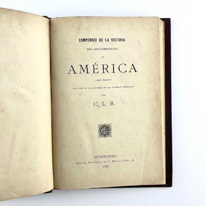 ANTONIO LUNA. Compendio de Historia de América. / C. L. B.
Compendio de la Historia del Descubrimiento de América. - Imagen 2