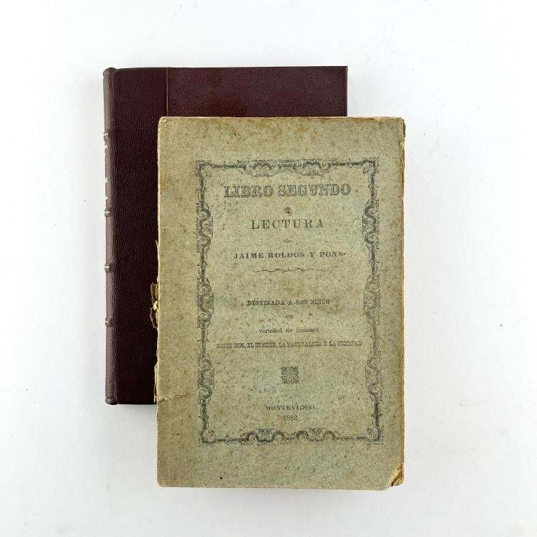 JAIME ROLDÓS Y PONS. La madre y la escuela en sus relaciones con la educación popular; Libro segundo de lectura. - Imagen 3