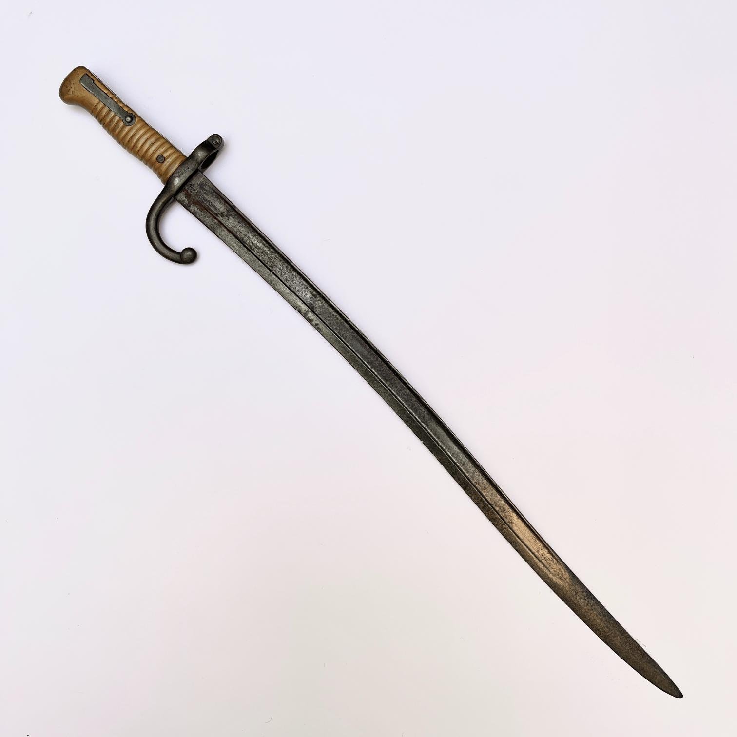 Bayoneta yatagán Chassepot