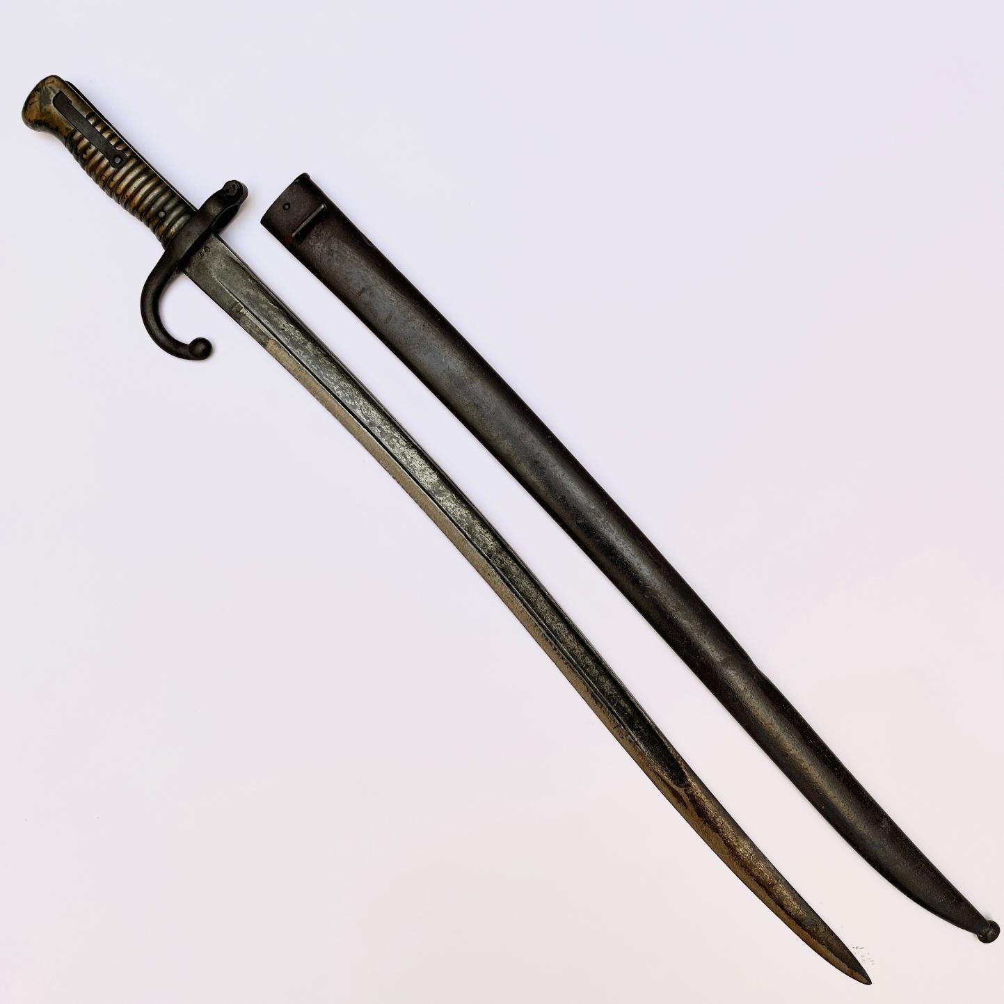 Sable bayoneta yatagán Chassepot