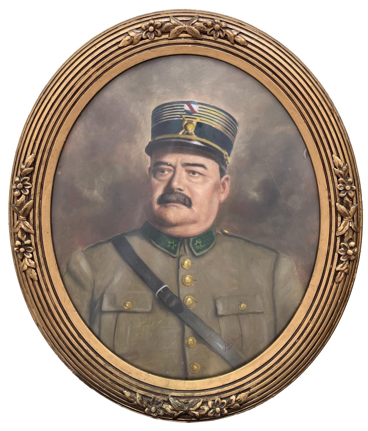 Óleo "Cnel. de Infantería Juan Ventura"