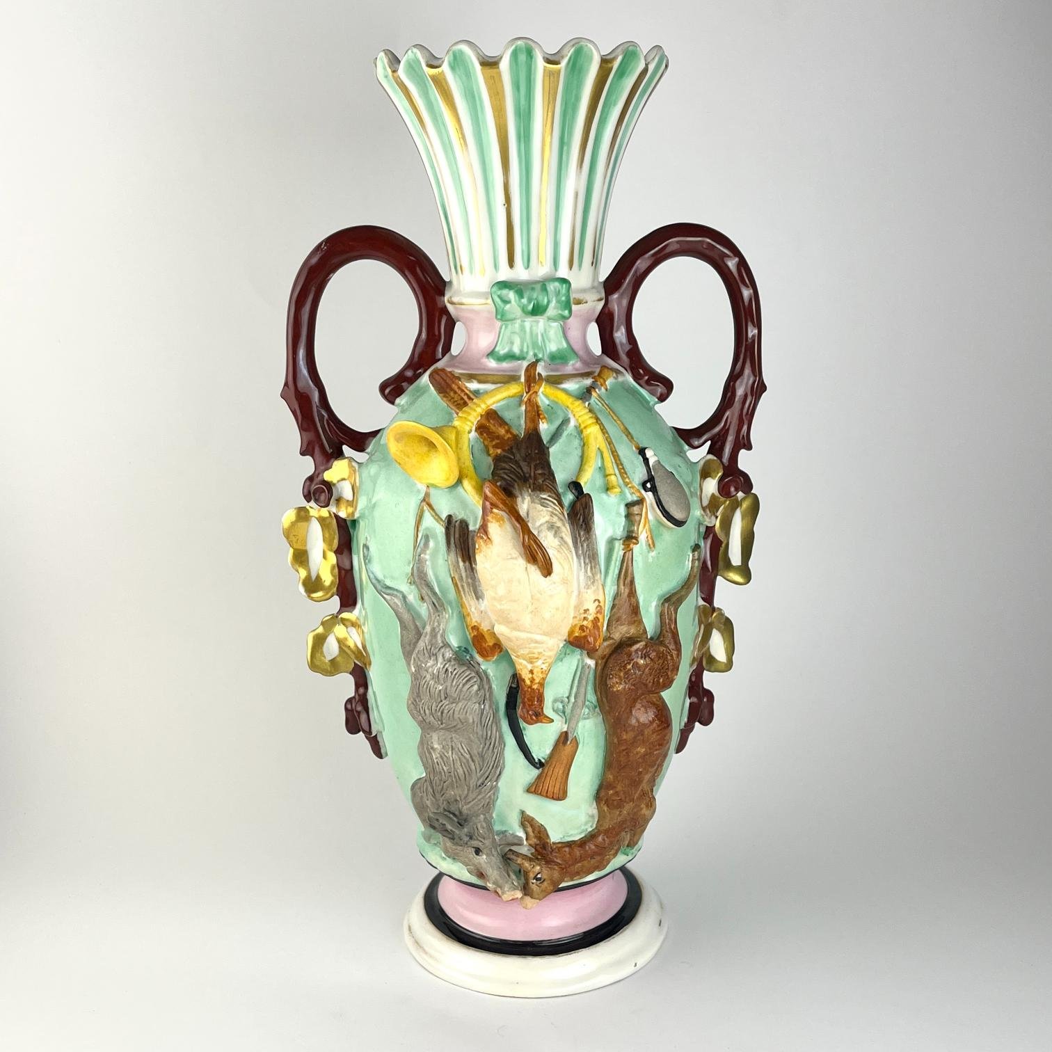 Jarrón en porcelana